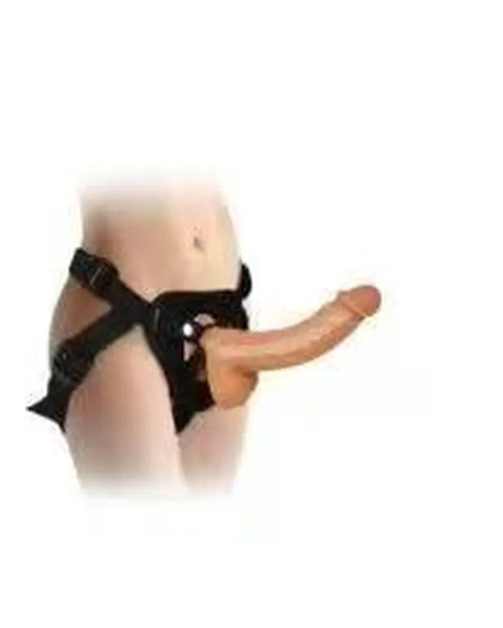 Wearable Hollow Strap-On Dildo - Skin Color supplier reference image